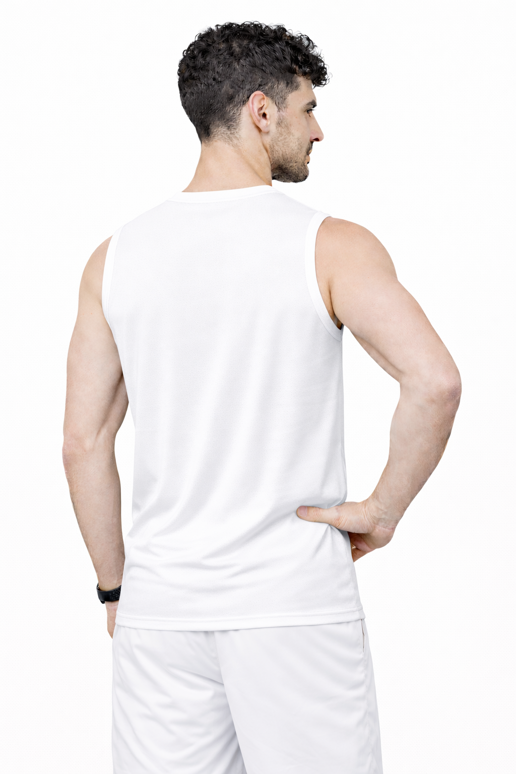 Xaavo Men's Sleeveless Gym T-Shirt | Quick Dry Sports Vest for Workout, Running & Training | Lightweight Breathable Activewear Tank